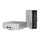 GEEKOM A8 - Mini PC Ryzen 9 8945HS, 32 Go DDR5, 1 To : aluminium anodisé mat