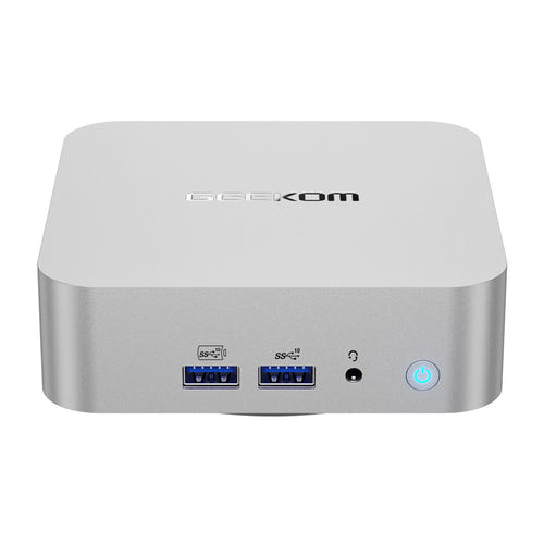GEEKOM A8 - Mini PC Ryzen 9 8945HS, 32 Go DDR5, 1 To : vue arrière sorties vidéo