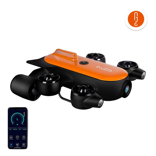 Geneinno T1 - drone sous-marin 4K UHD, immersion jusqu'à 200 m - visuel 1