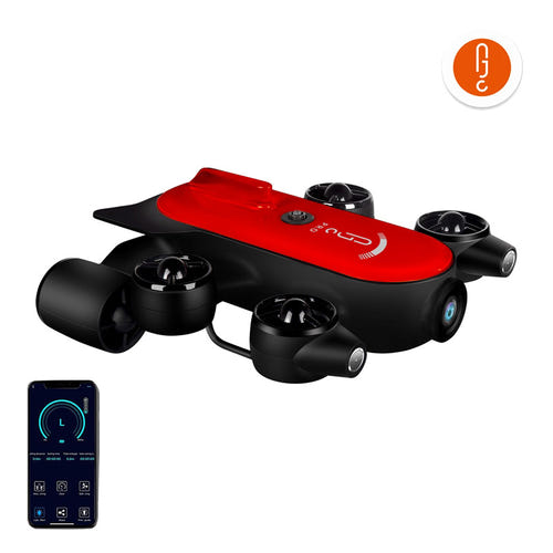 Geneinno T1-Pro 200M - drone sous-marin d'inspection 4K UHD - visuel 1