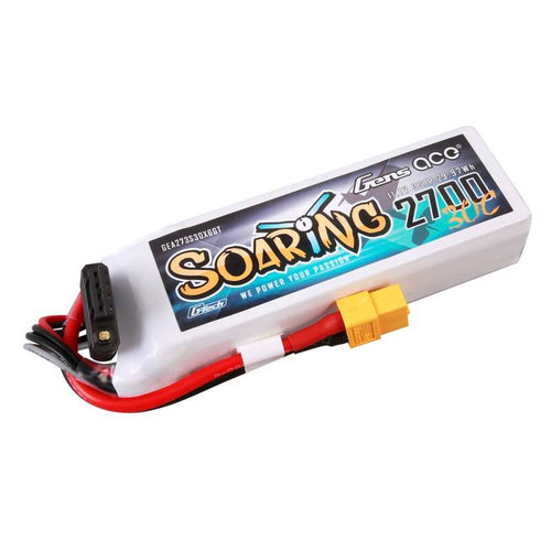 Gens ace G-Tech Soaring 2700 mAh 11,1 V 30C - batterie LiPo 3S (XT60)