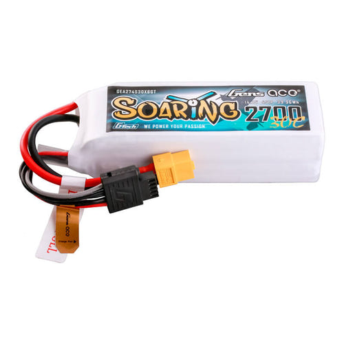 Gens ace G-Tech Soaring 2700 mAh 14,8 V 30C - batterie LiPo 4S (XT60)