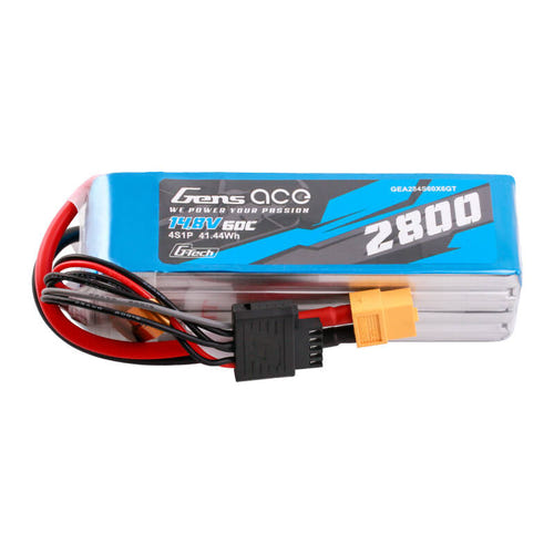 Gens ace G-Tech Soaring 2800 mAh 14,8 V 60C - batterie LiPo 4S (XT60)