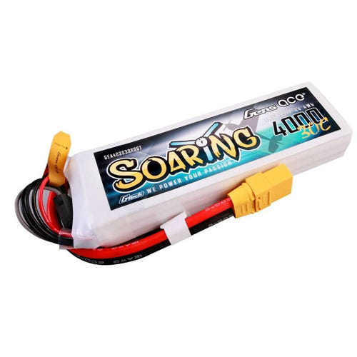 Gens ace G-Tech Soaring 4000 mAh 11,1 V 30C - batterie LiPo 3S (XT90)