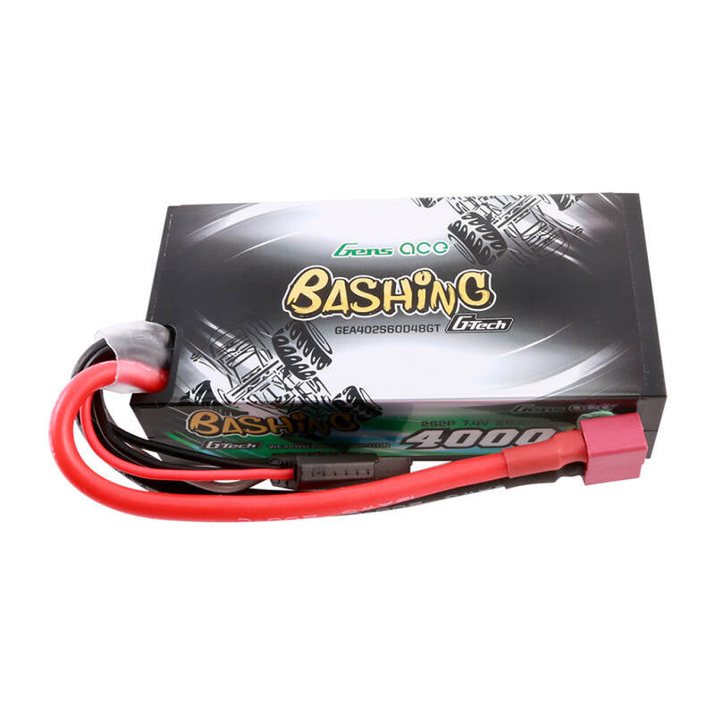 Gens ace G-Tech 4000 mAh 7,4 V 60C - batterie LiPo 2S2P (prise T) - visuel 1