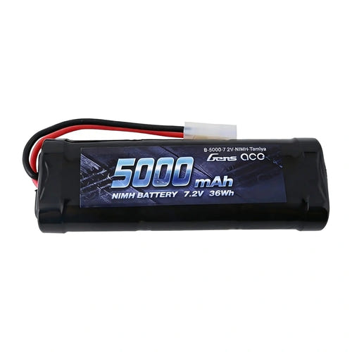 Gens ace 5000 mAh 7,2 V NiMH - batterie Tamiya pour voiture RC : 5 000 mAh 7,2 V NiMH Tamiya