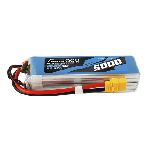 Gens ace Bashing 5S - batterie LiPo 5000 mAh 18,5 V 60C, prise XT90 (vue 1)