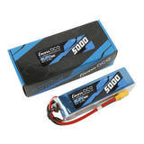 Gens ace Bashing 5S - batterie LiPo 5000 mAh 18,5 V 60C, prise XT90 : format pack 5s