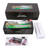 Gens ace G-Tech 5500 mAh 14,8 V 4S - batterie LiPo HardCase 60C XT90 : voiture RC