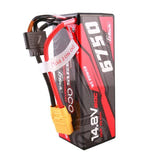 Gens ace G-Tech 6750 mAh 14,8 V 4S - batterie LiPo 60C XT90 : modélisme sledge Gens ace