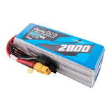 Gens ace G-Tech 2800 mAh 22,2 V - batterie LiPo 6S 60C pour hélicoptères RC : prise XT60 câbles