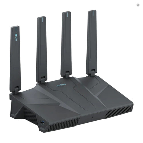 GL.iNet GL-BE6500 - Routeur Wi-Fi 7 multi-gigabit avec VPN : vue face
