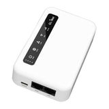 GL.iNet Puli GL-XE300-BAT - Routeur 4G LTE nomade avec batterie 5000 mAh : ports Ethernet USB-C boîtier