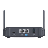 GL.iNet Slate 7 GL-BE3600 - Routeur de voyage Wi-Fi 7 à écran tactile : prises Ethernet 2 5 Gbps slate