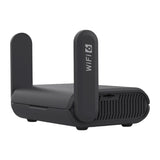 GL.iNet Slate AX GL-AXT1800 - Routeur de voyage Wi-Fi 6 avec lecteur microSD : antennes fixes boîtier gris