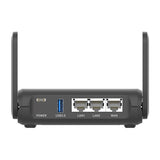 GL.iNet Slate AX GL-AXT1800 - Routeur de voyage Wi-Fi 6 avec lecteur microSD : port USB 3 microSD slate ax