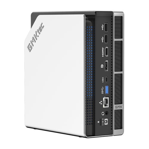 GMKtec EVO-X2 - Mini PC Ryzen AI Max+ 395, 128 Go LPDDR5X, SSD 2 To, Windows 11 Pro : connectique arrière EVO x2