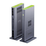 GMKtec EVO-X3 - Mini PC Ryzen AI Max+ 395, 128 Go, 4 To : vue ports