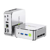 GMKtec G10 - mini PC AMD Ryzen 5 3500U, 16 Go, 256 Go : ports mini PC