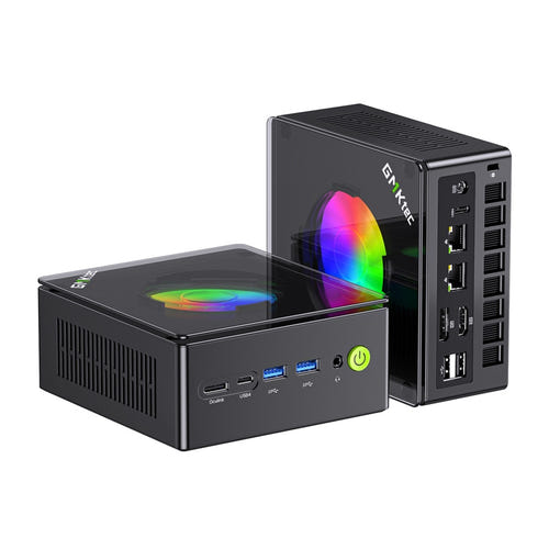 GMKtec K11 - Mini PC Ryzen 9 8945HS, 32 Go DDR5 et SSD 1 To : connectique arrière