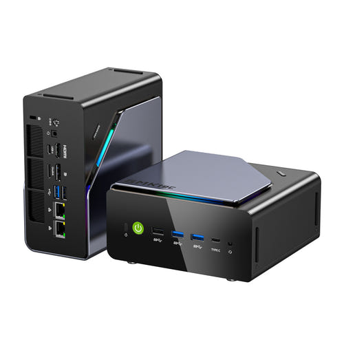 GMKtec K12 - Mini PC Ryzen 7 H255, 32 Go DDR5 et SSD 1 To : connectique arrière