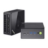 GMKtec K8 Plus - Mini PC Ryzen 7 8845HS, 32 Go DDR5 et SSD 1 To : connectique