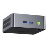 GMKtec M3 - Mini PC Intel i5-12450H, 32 Go et SSD 1 To : ports avant