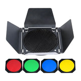 Godox BD-04 - Kit volets et filtres pour réflecteur studio - visuel 1