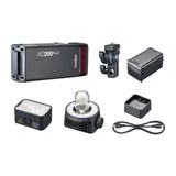 GODOX AD200Pro II - Flash de studio 200 Ws bi-tête : ad200proii flash studio 200ws