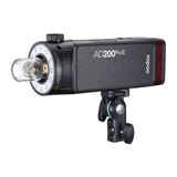 GODOX AD200Pro II - Flash de studio 200 Ws bi-tête : ad200proii support fixation ade2