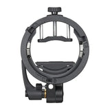GODOX S3 - support de flash à pince avec monture Bowens : vue profil compact