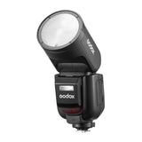 GODOX V1Pro C - flash TTL rond avec module SU-1 pour Canon : écran LCD rétroéclairé