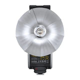 GODOX LUX Senior - flash pliable au design rétro : réflecteur déployé