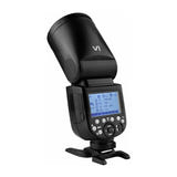 GODOX V1 - Flash cobra TTL à tête ronde pour Olympus : fixation griffe hotshoe