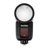 GODOX V1S - Flash cobra TTL pour boîtiers Sony : vue profil