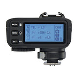 GODOX X2T-F - Déclencheur radio TTL sans fil pour boîtiers Fuji : écran LCD déclencheur Godox
