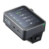 GODOX X3Pro - Déclencheur radio TTL sans fil pour Nikon : vue face écran tactile