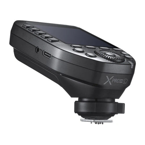 GODOX XProII - Émetteur radio TTL pour flashs, boîtiers Leica : connectique molettes détail