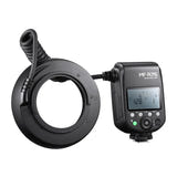 GODOX MF-R76 - Flash annulaire macro à deux têtes indépendantes : contrôleur griffe flash