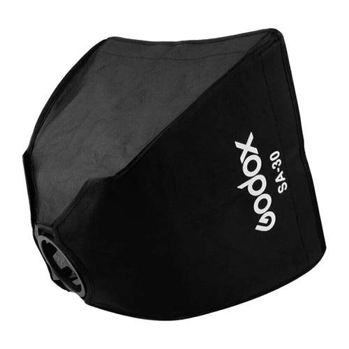 GODOX SA-30 - Softbox 30x30 cm avec grille pour flash S30 : diffusion