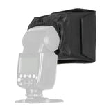 GODOX SB1010 - Softbox 10x10 cm pour flash cobra : montée flash