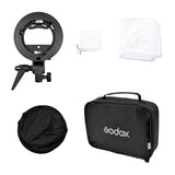 GODOX SFUV6060 - Softbox pliable 60x60 cm à monture Bowens : diffuseur interne externe
