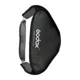 GODOX SFUV6060 - Softbox pliable 60x60 cm à monture Bowens : plié sac transport