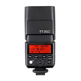 GODOX TT350 - Flash cobra TTL compact pour Fujifilm : vue arrière gauche