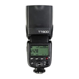 GODOX TT600S - Flash cobra manuel à commande radio intégrée : écran LCD boutons
