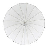 GODOX UB-165S - Parapluie parabolique argenté 165 cm : intérieur argenté