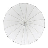 GODOX UB-165S - Parapluie parabolique argenté 165 cm : intérieur argenté
