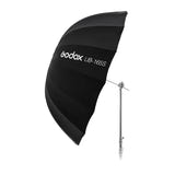 GODOX UB-165S - Parapluie parabolique argenté 165 cm : vue latérale