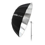 GODOX UB-165S - Parapluie parabolique argenté 165 cm : noir