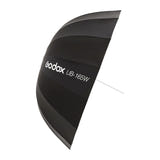 GODOX UB-165W - Parapluie réflecteur parabolique blanc 165 cm : photo blanc 165 cm profil